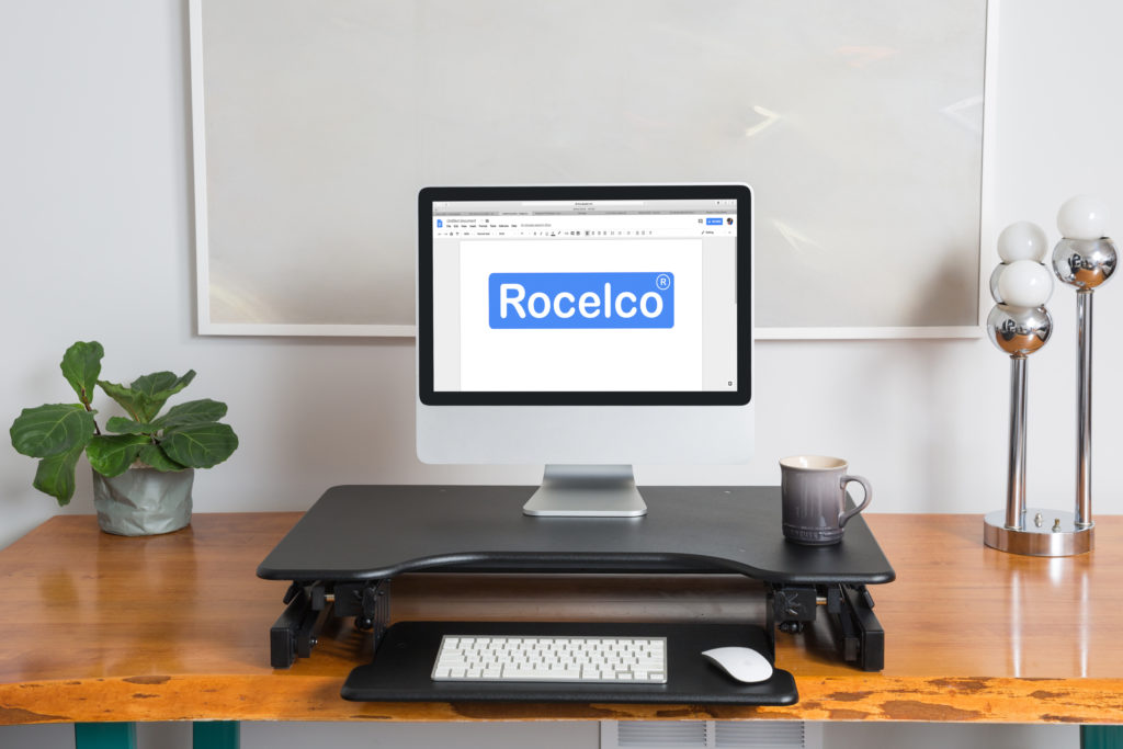 Rocelco EADR Sit Stand Desk Riser